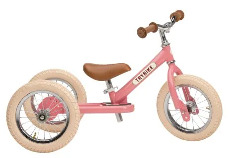 Trybike Balanscykel / Springcykel 3 Hjul Pink