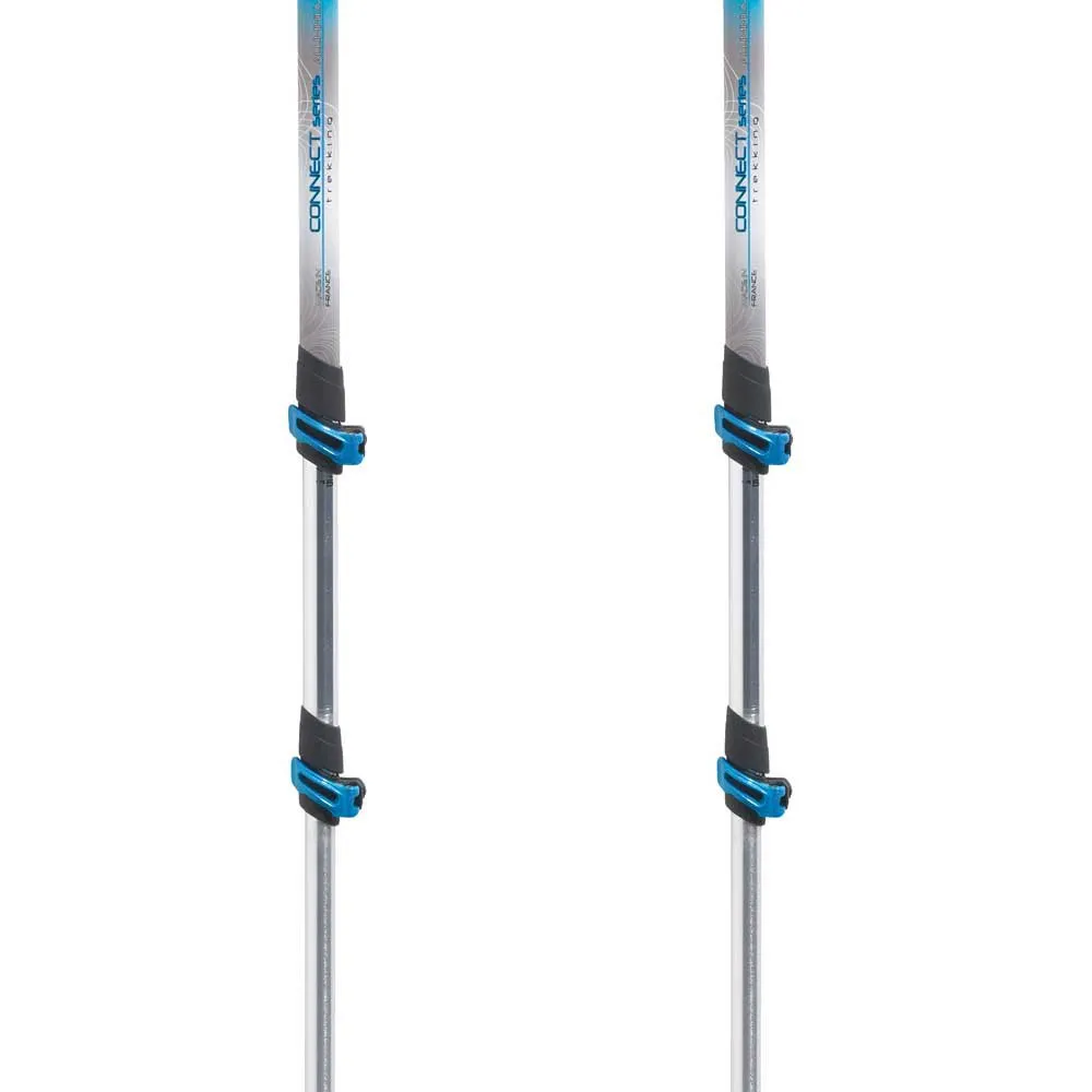 Tsl Outdoor Connect Aluminium 3 Light Wt Swing Stavar, White / grey / blue, 72.5-140cm