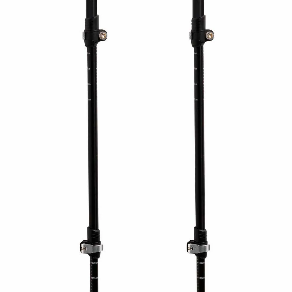 Tsl Outdoor Country Aluminium 3 Light Twist Aneto Stavar, Black, 63-135cm