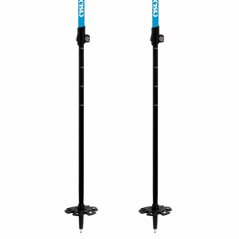 Tsl Outdoor Hiking Aluminium 2 Light Twist Stavar, Black / white, 78-135cm
