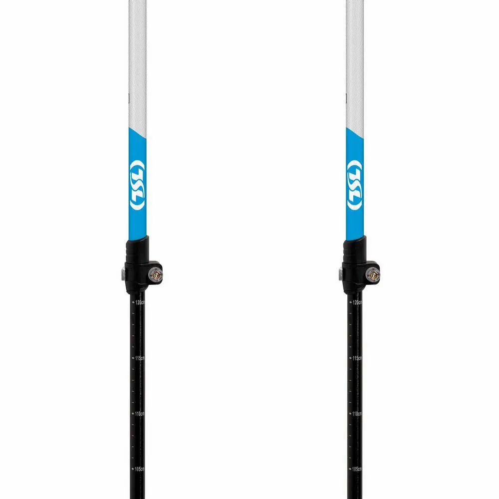Tsl Outdoor Hiking Aluminium 2 Light Twist Stavar, Black / white, 78-135cm
