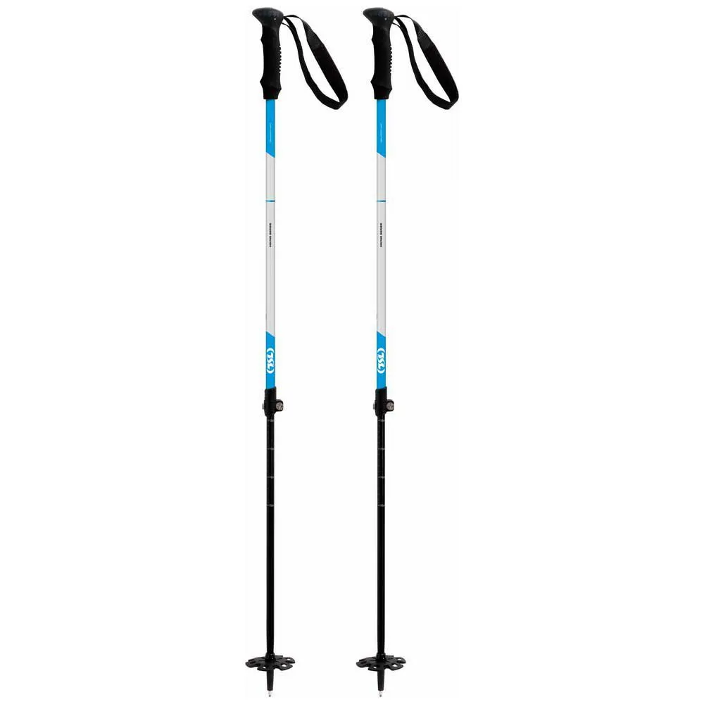 Tsl Outdoor Hiking Aluminium 2 Light Twist Stavar, Black / white, 78-135cm