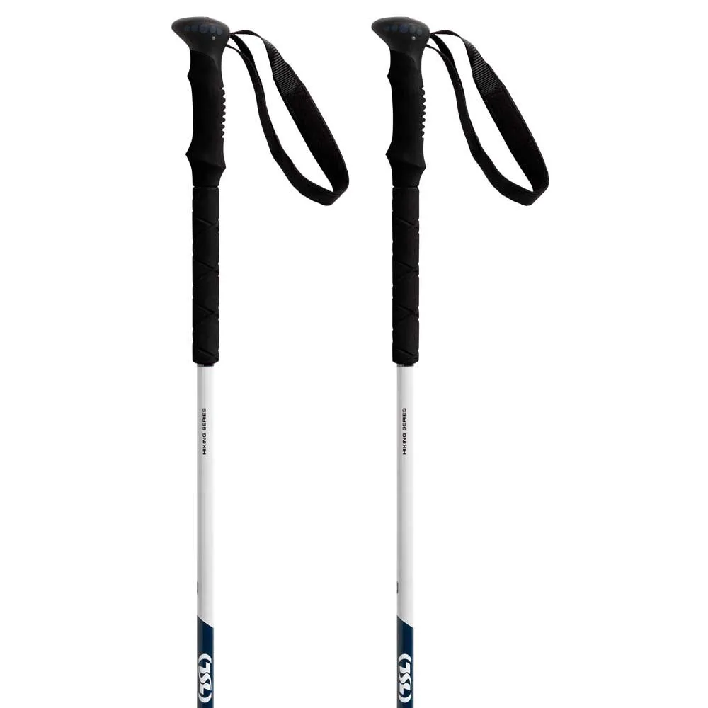 Tsl Outdoor Hiking Aluminium 2 Soft Twist Stavar, Black / white, 78-135cm
