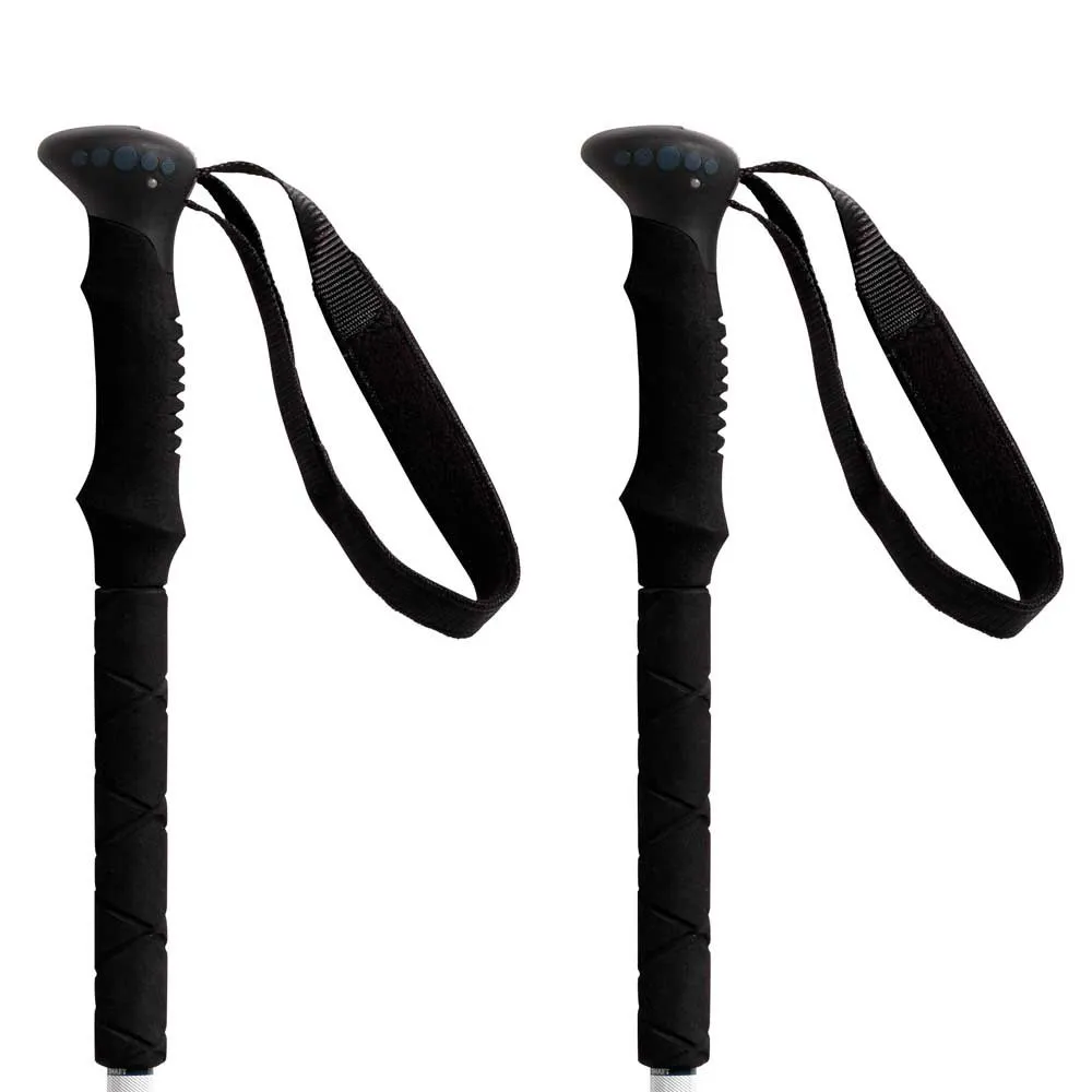 Tsl Outdoor Hiking Aluminium 2 Soft Twist Stavar, Black / white, 78-135cm