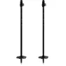 Tsl Outdoor Hiking Aluminium 2 Soft Twist Stavar, Black / white, 78-135cm