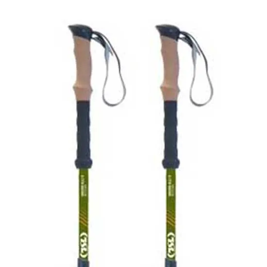 Tsl Outdoor Hiking Aluminium 3 Bi Cross Stavar, Kaki, One Size