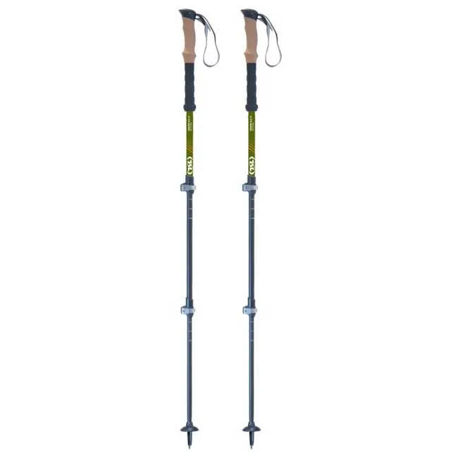 Tsl Outdoor Hiking Aluminium 3 Bi Cross Stavar, Kaki, One Size