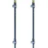 Tsl Outdoor Hiking Aluminium 3 Bi Cross Stavar, Kaki, One Size
