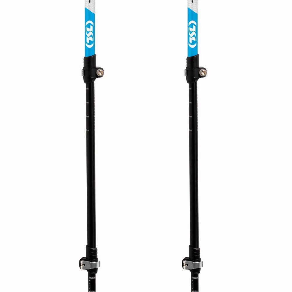 Tsl Outdoor Hiking Aluminium 3 Light Twist Stavar, Black, 63-135cm