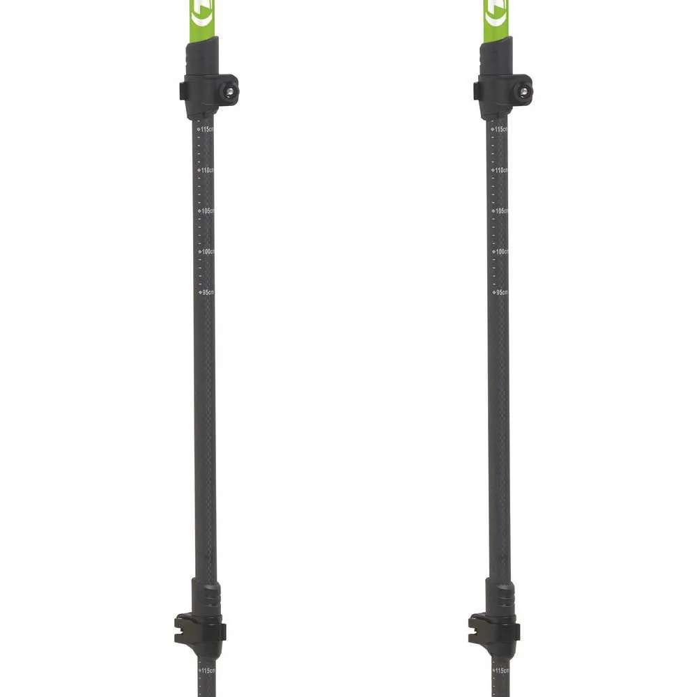 Tsl Outdoor Hiking Aluminium Comp 3 Cross Stavar, Grey / green, 60-125cm