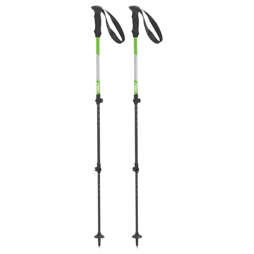 Tsl Outdoor Hiking Aluminium Comp 3 Light Stavar, Grey / green, 60-125cm
