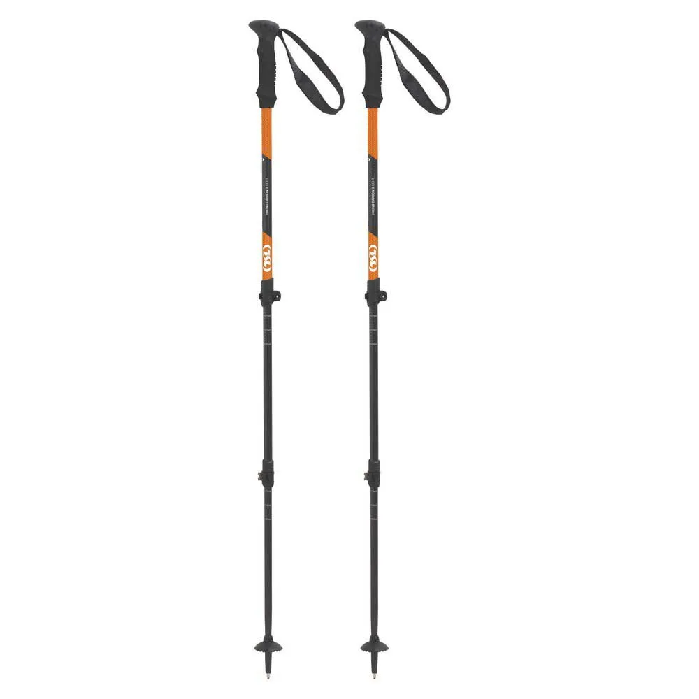 Tsl Outdoor Hiking C3 Light Stavar, Black / orange, 63-135cm