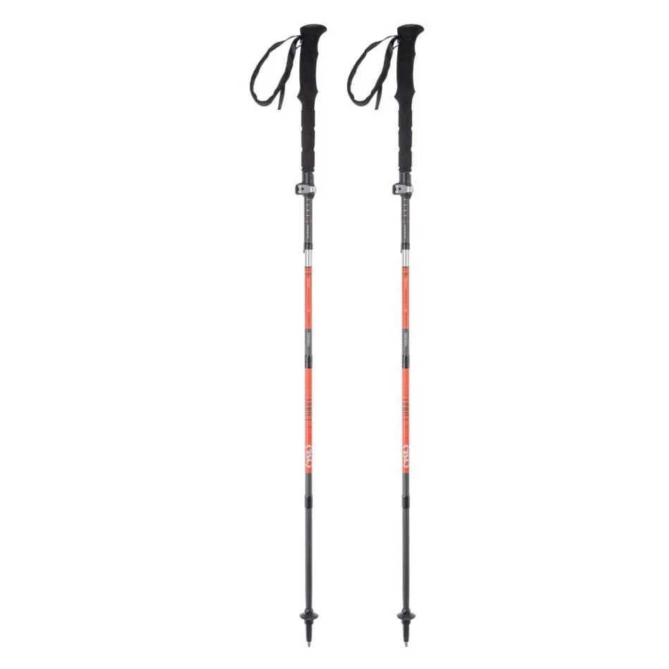 Tsl Outdoor Hiking Carbon 5 Cross Stavar, Black / orange, One Size