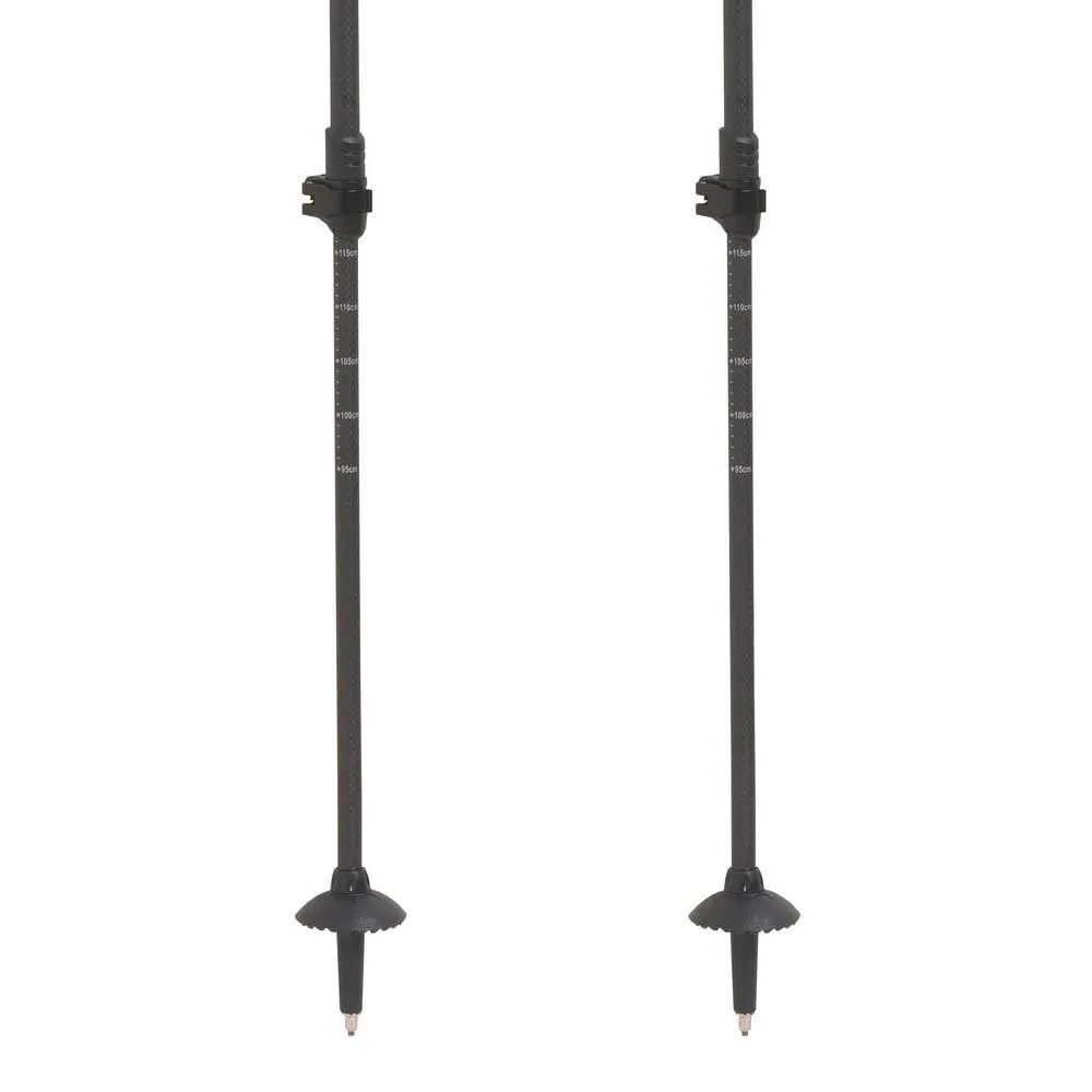 Tsl Outdoor Hiking Carbon Comp 3 Cross Stavar, Black / green, 60-125cm