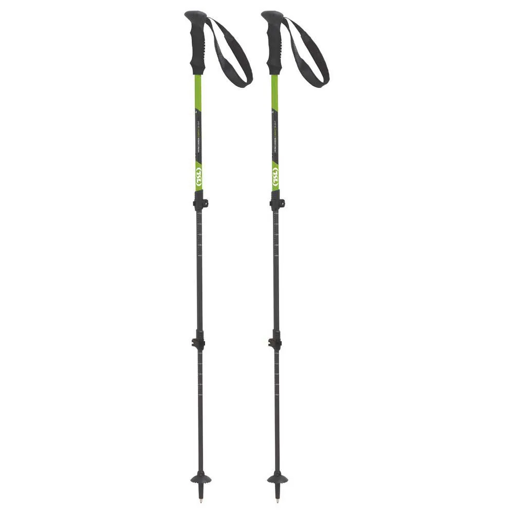 Tsl Outdoor Hiking Carbon Comp 3 Light Stavar, Black / green, 60-125cm