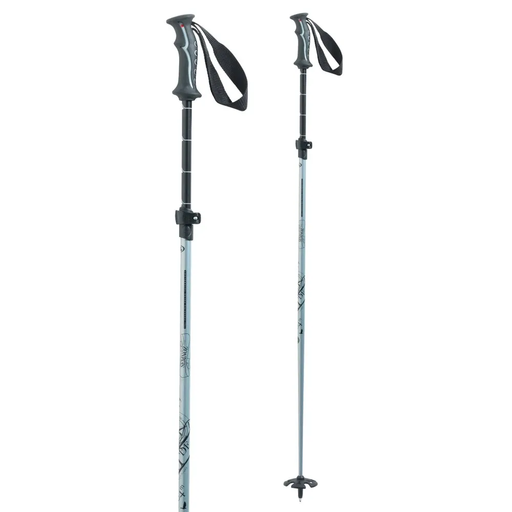 Tsl Outdoor Semnoz Aluminium 2 Stavar, Grey, One Size Tsl Outdoor Semnoz Aluminium 2 Stavar, Grey, One Size