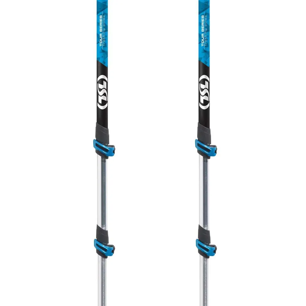 Tsl Outdoor Tour Aluminium 3 Cross Twist Stavar, Blue, 72.5-140cm