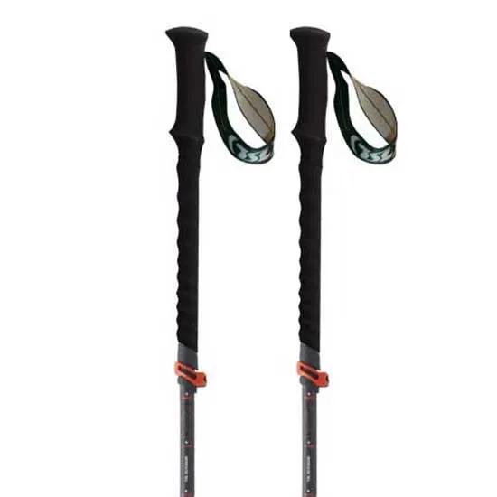 Tsl Outdoor Tour Carbon 5 Cross Twist Stavar, Black / red, 110-130cm