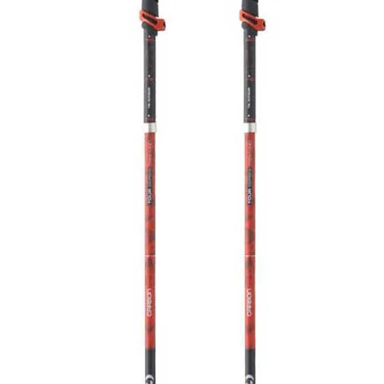 Tsl Outdoor Tour Carbon 5 Cross Twist Stavar, Black / red, 110-130cm
