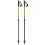 Tsl Outdoor Tour Carbon Compact 3 Light Twist Stavar, Black / yellow / blue, 62-125cm