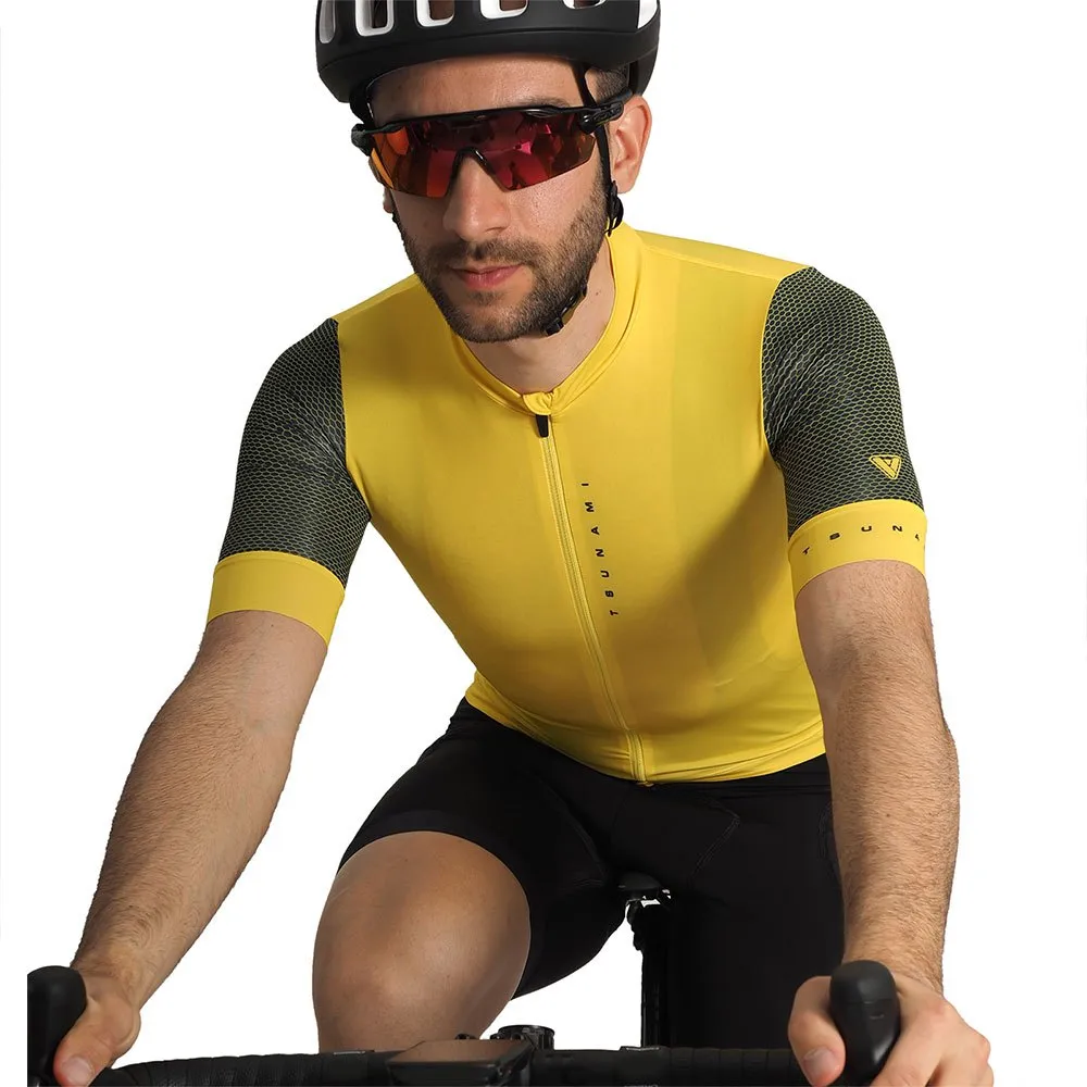 Tsunami Peyresourde Korta ärmar Cykeltröja
