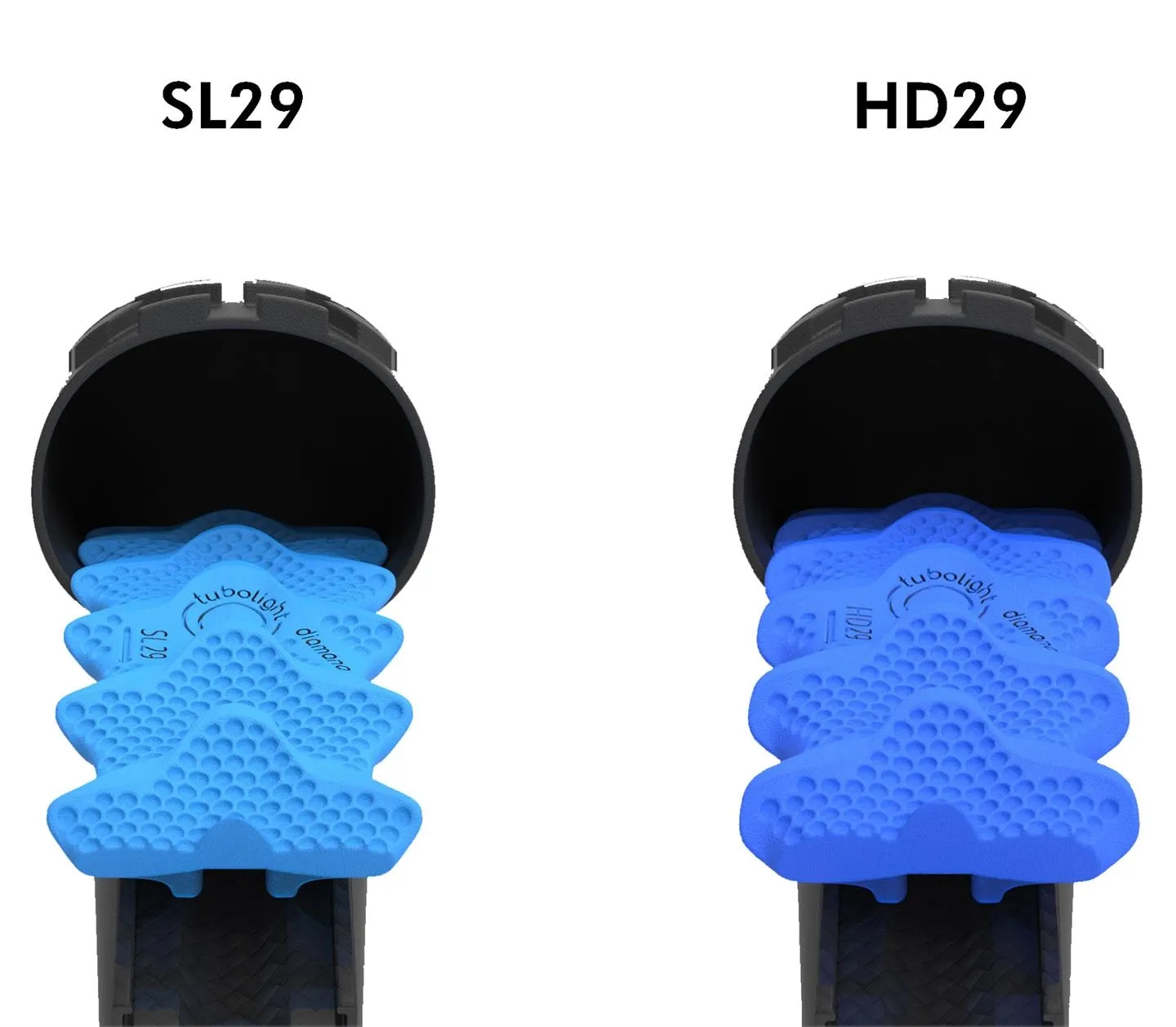 Tubolight Diamana SLH 29" Däckinsats par, Blue, 29" Tubolight Diamana SLH 29" Däckinsats par, Blue, 29"