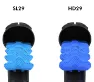 Tubolight Diamana SLH 29" Däckinsats par, Blue, 29"