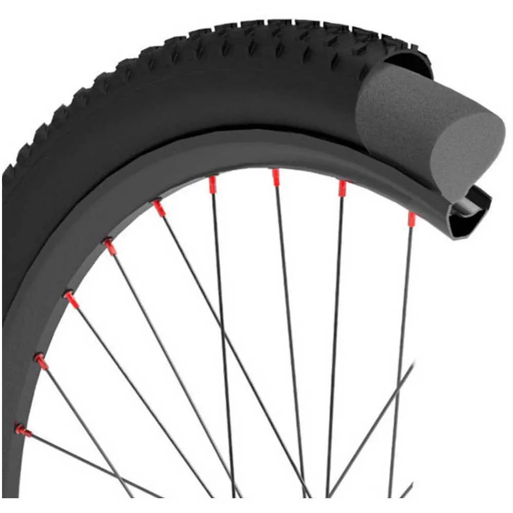 Tubolight Gravel Punkteringsskyddande Skum 2 Enheter, Black, 27.5"