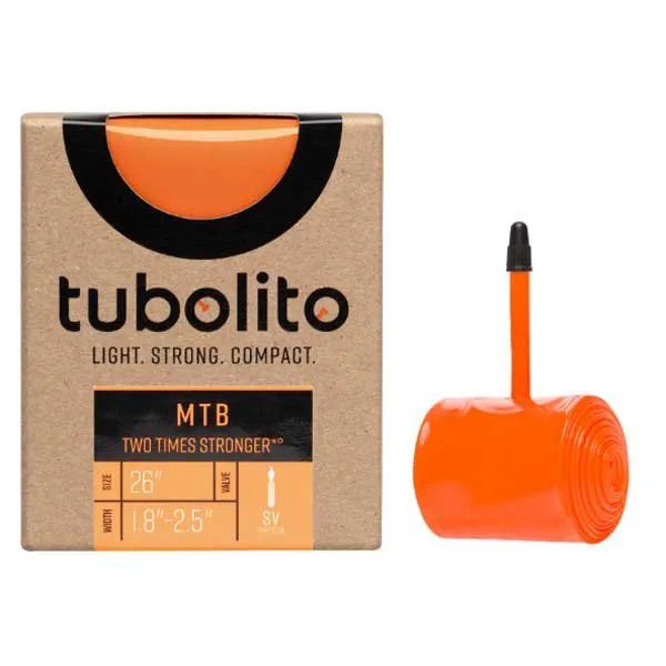 Tubolito Mtb Presta 42 Mm Innerslang, Orange, 26", 1.80-2.50