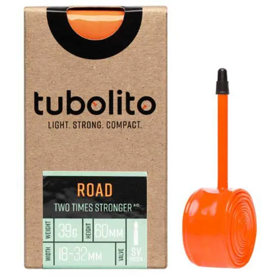 Tubolito Presta 42 Mm Innerslang, Orange, 700C, 18-32