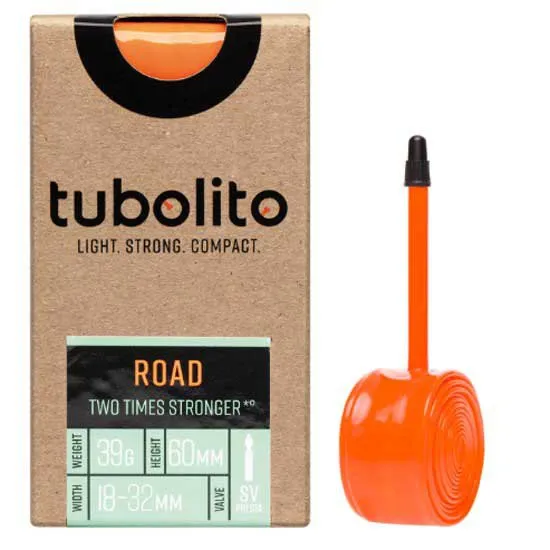 Tubolito Presta 60 Mm Innerslang, Orange, 700C, 18-32