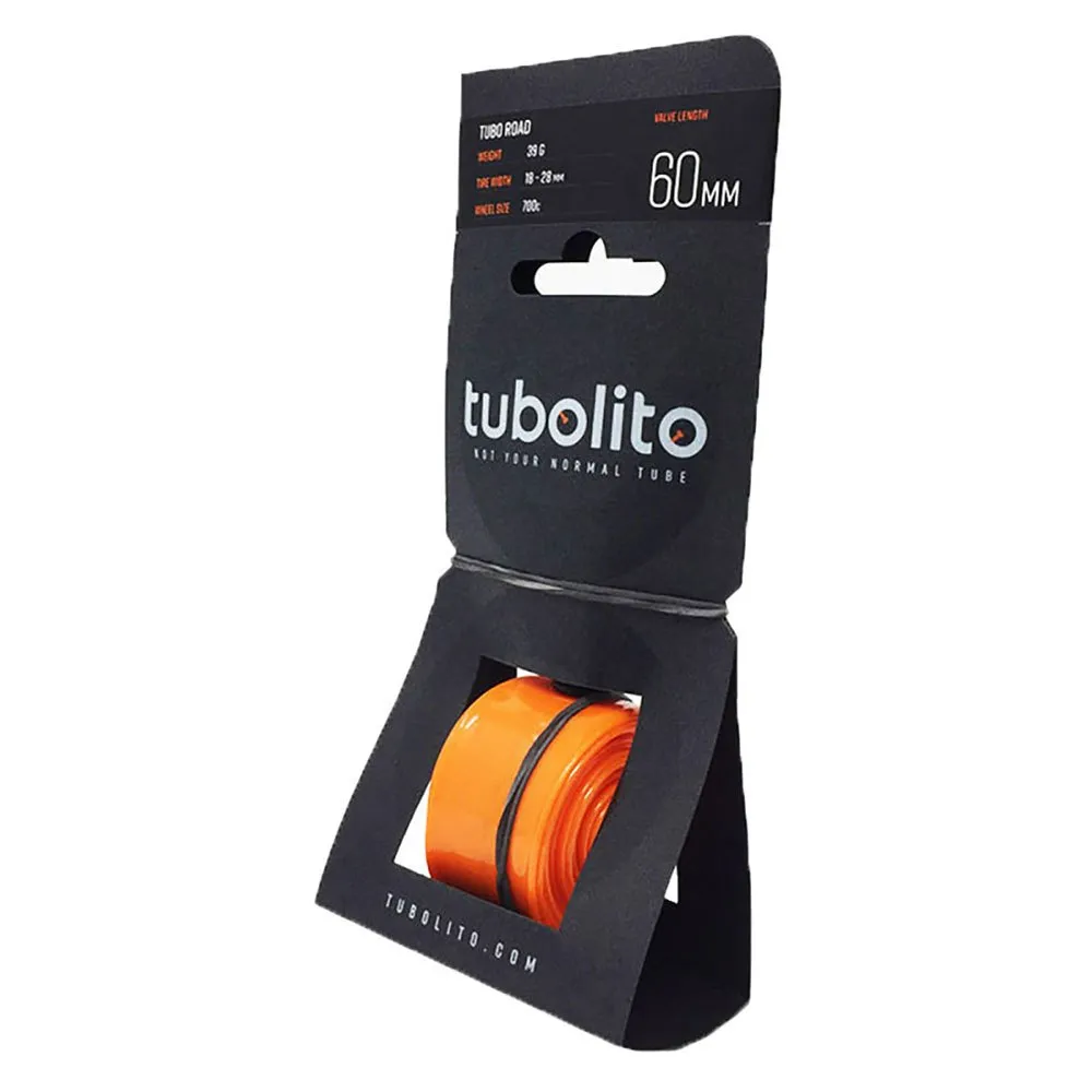 Tubolito Tubo 60 Mm Innerslang Refurbished, Orange, 700, 18-32