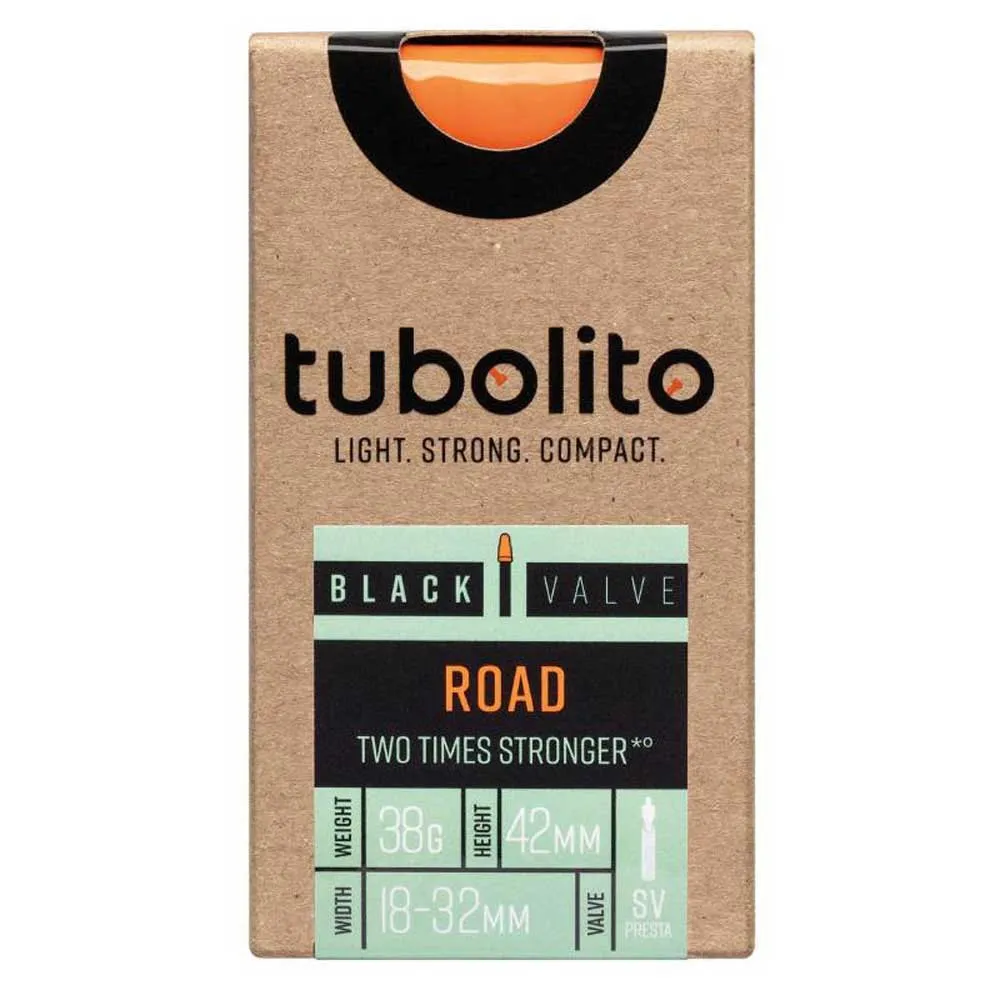 Tubolito Tubo-Road-700C Schlauch 28" Modell 2025, Orange, 700, 18-32