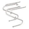 Tubus Duo Titan 14/10 Mm Pakethållare, Silver, 26-28"