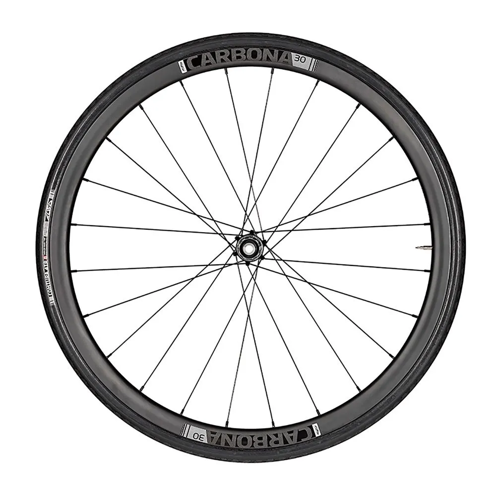 Tufo Carbona 30 Cl Disc Tubeless Landsvägscykelns Bakhjul, Black, 12 x 142mm, Sram XD Tufo Carbona 30 Cl Disc Tubeless Landsvägscykelns Bakhjul, Black, 12 x 142mm, Sram XD