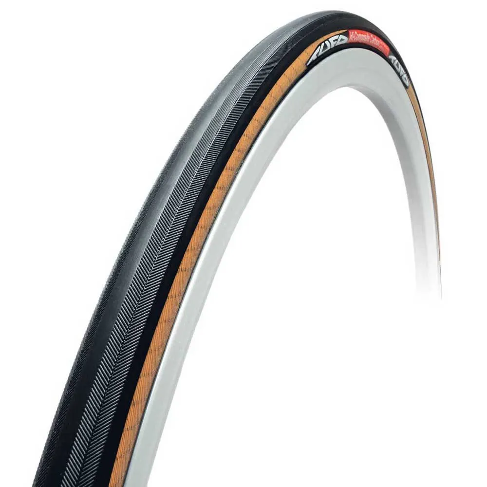 Tufo High Composite Carbon 700c X 23 Styv Landsvägsdäck Refurbished, Black / Beige, 700C x 23 Tufo High Composite Carbon 700c X 23 Styv Landsvägsdäck Refurbished, Black / Beige, 700C x 23