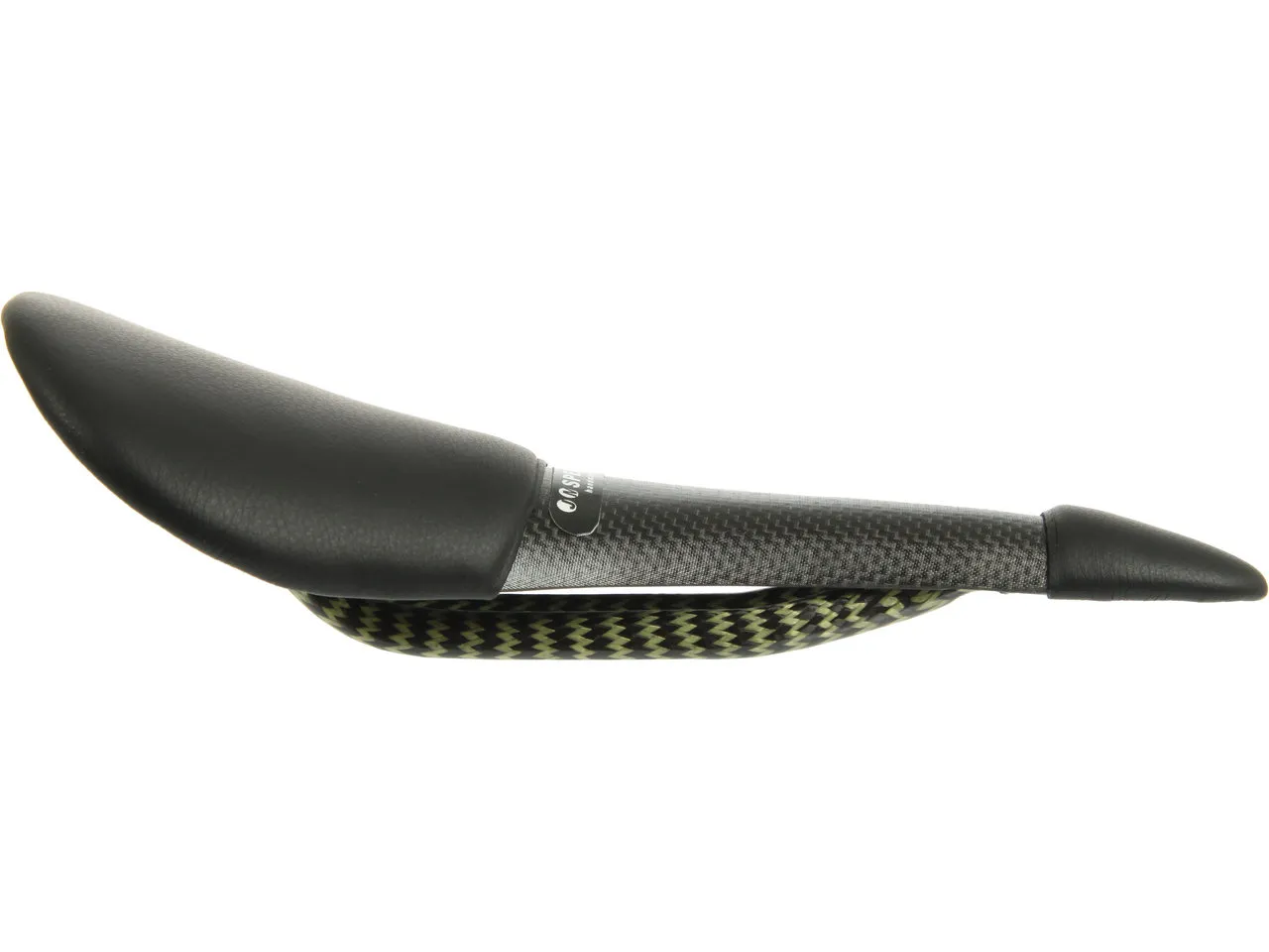 Tune Speedneedle Marathon Sattel mit Leder, Black, 135mm
