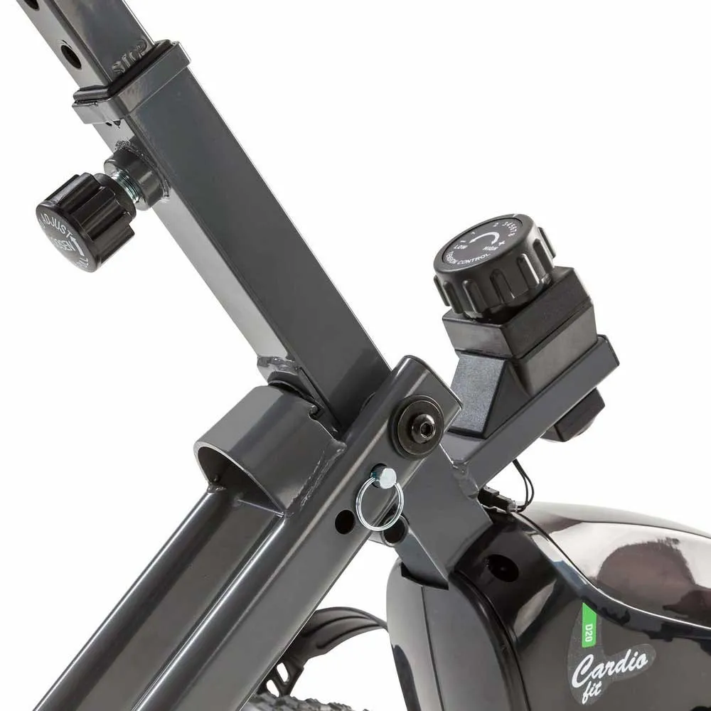 Tunturi Cardio Fit D20 Motionscykel, Black, One Size