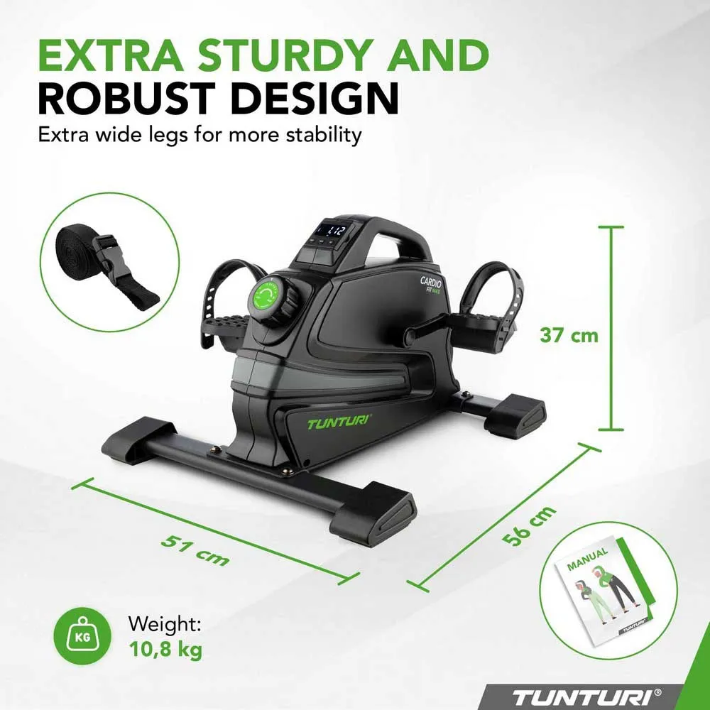 Tunturi Cardio Fit M45 Motionscykel, Black, One Size