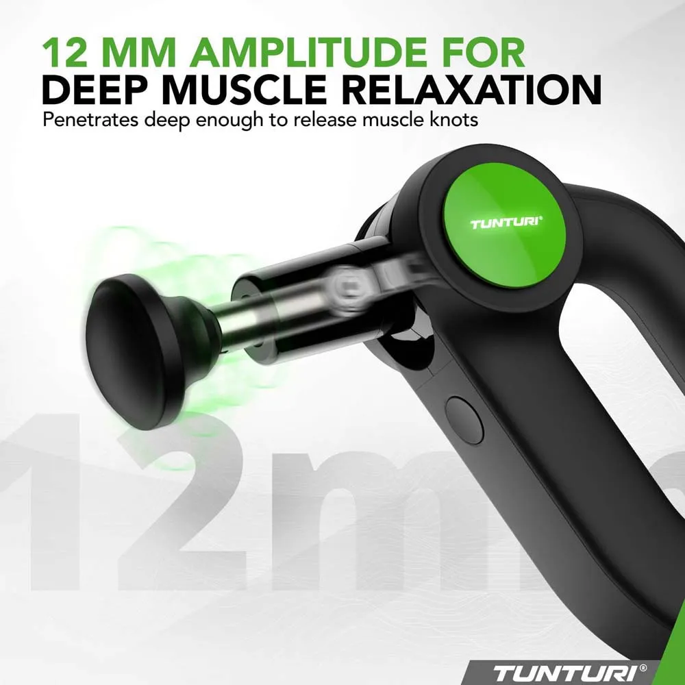 Tunturi Mg70 Pro Massagepistol, Black, One Size