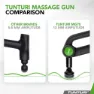 Tunturi Mg70 Pro Massagepistol, Black, One Size