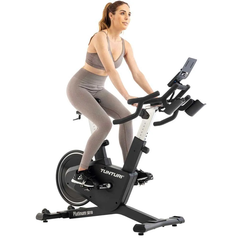 Tunturi Sb10 Platinum Motionscykel, Black, One Size