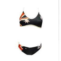 Turbo Australian Flag Bikini female