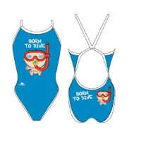Turbo Born To Dive Baddräkt female Turbo Born To Dive Baddräkt female