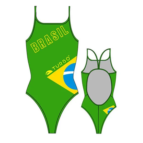 Turbo Brazil Baddräkt Med Tunna Band female