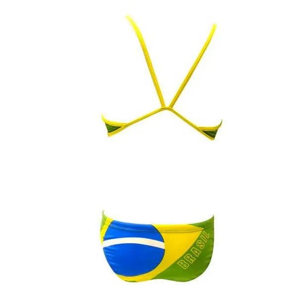 Turbo Brazil Bikini male, Green / yellow, 7-8Y Turbo Brazil Bikini male, Green / yellow, 7-8Y