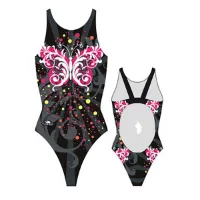 Turbo Butterfly Stars Pro Resist Baddräkt female Turbo Butterfly Stars Pro Resist Baddräkt female