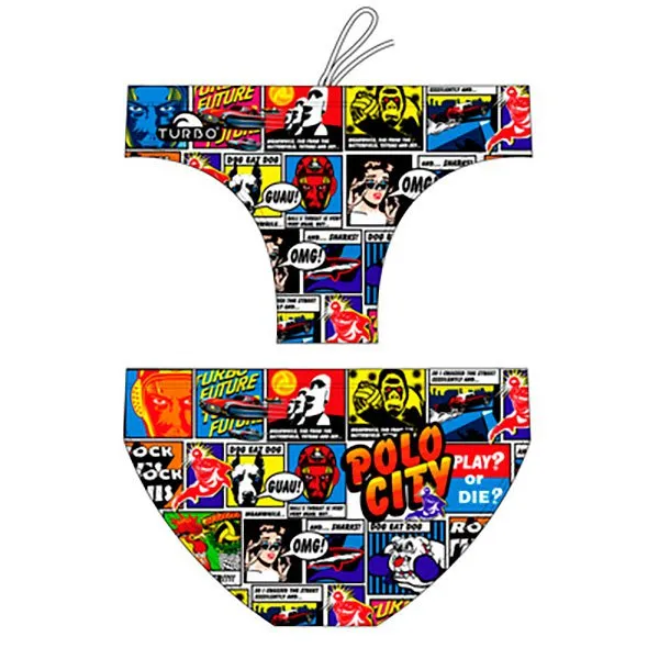 Turbo Comic Polo City Badbyxor male