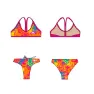 Turbo Dragonette Bikini female, Orange / pink, XXL