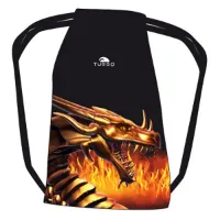 Turbo Fire Dragon Dragsäck unisex Turbo Fire Dragon Dragsäck unisex